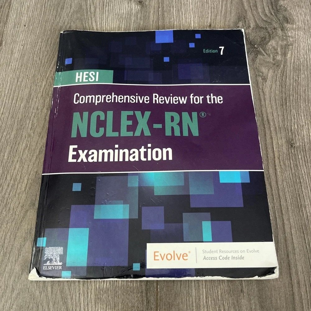 HESI Comprehensive Review for the NCLEX-RN® Examination by HESI (2023, Trade...